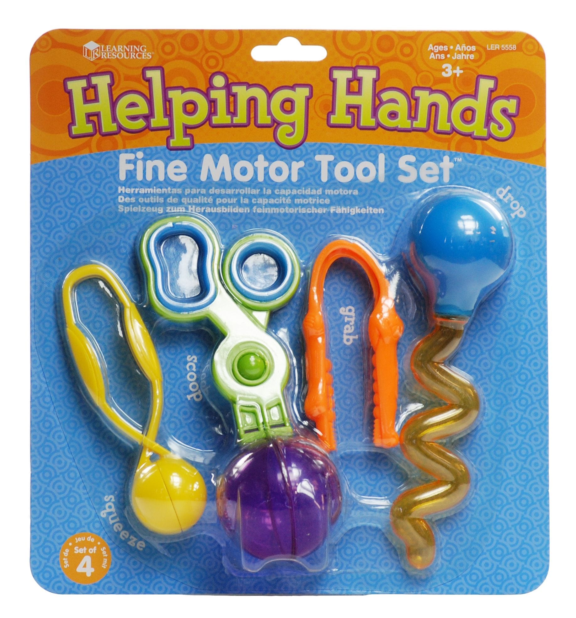 Helping Hands Fine Motor Tool Set Therapy In A Bin