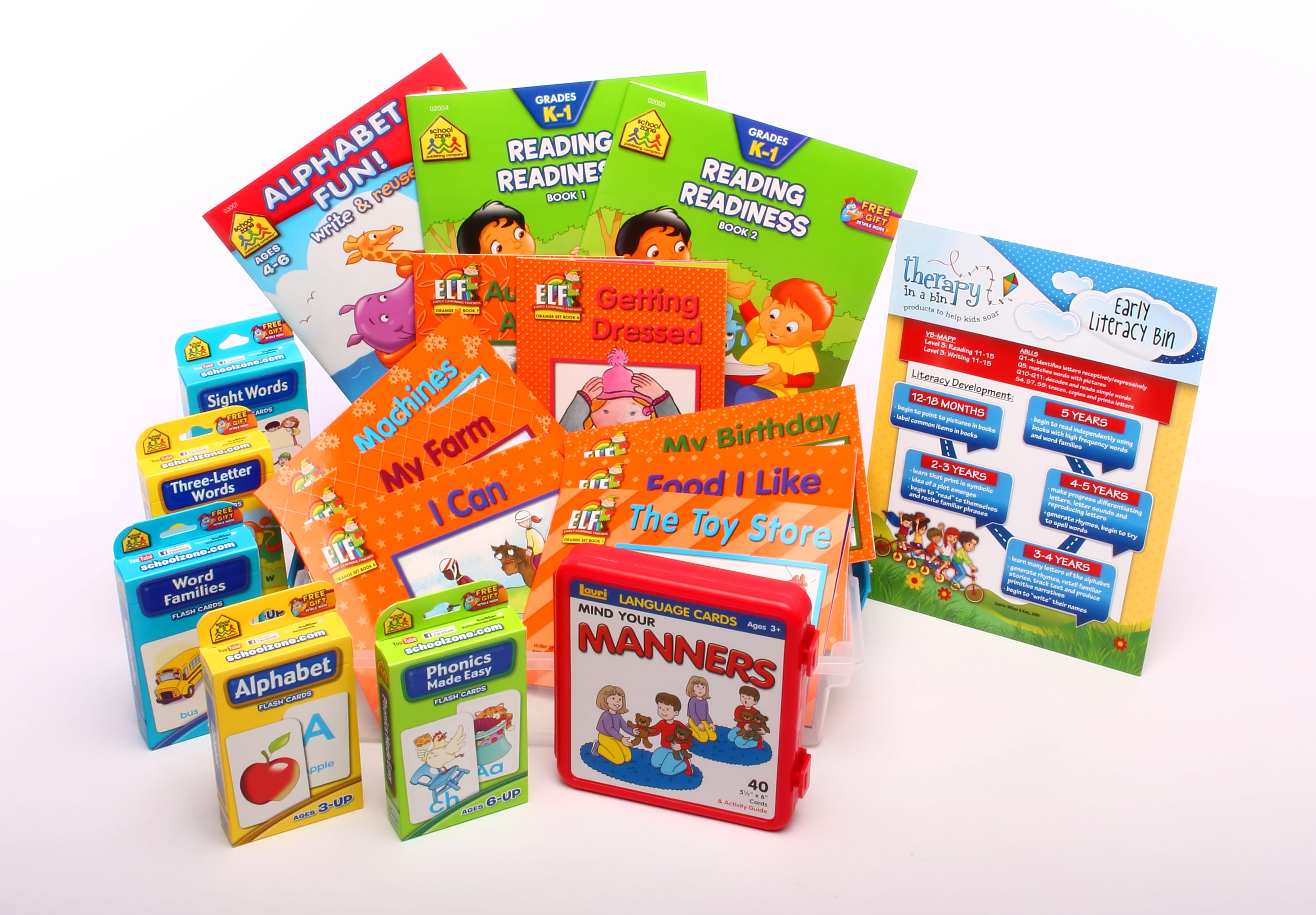 Early Literacy Bin Therapy in a Bin