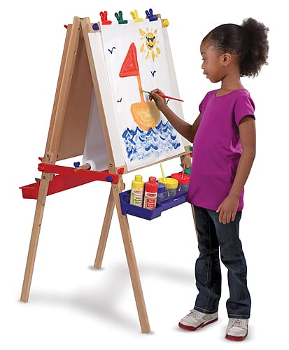 standing art easel