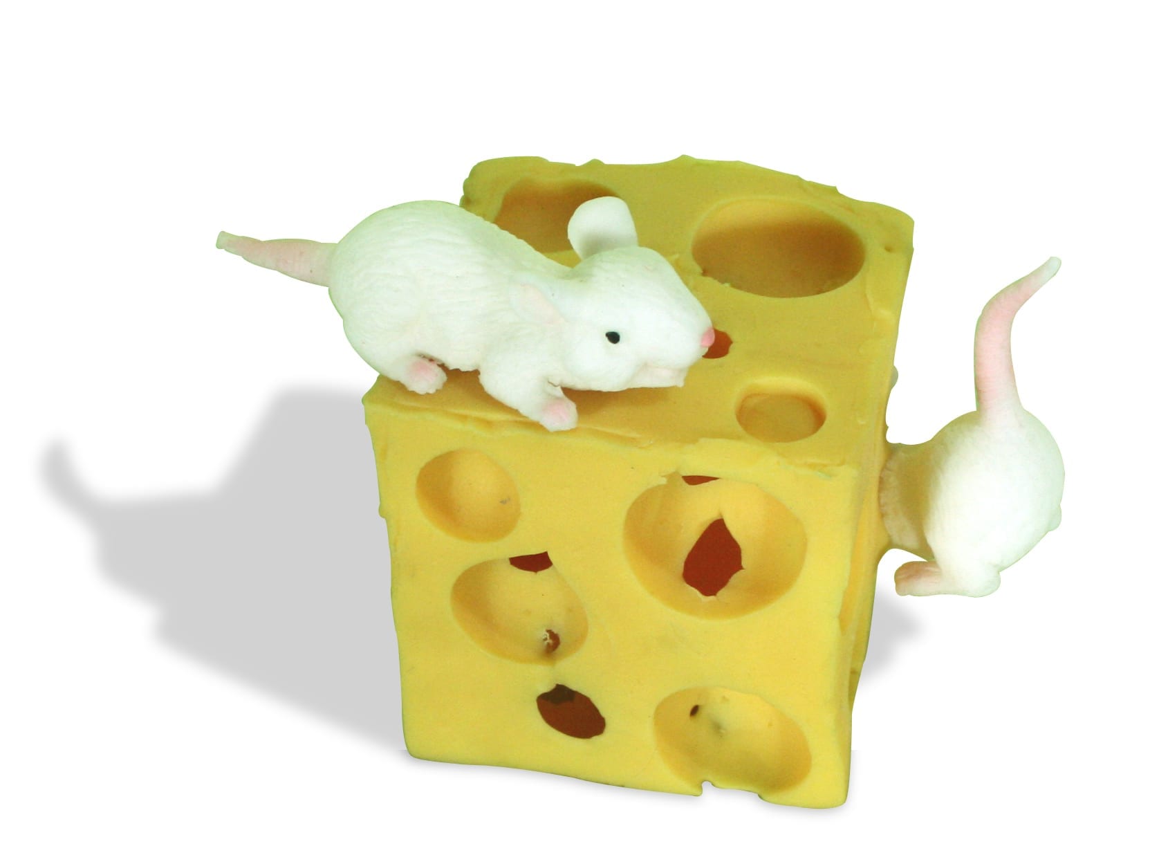 stretchy mice and cheese therapy in a bin mouse and cheese