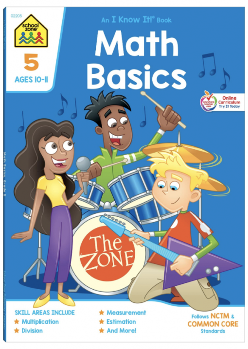 Math Basics Grade 5 Workbook – Therapy in a Bin