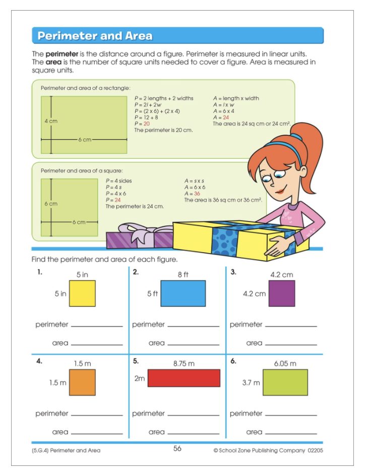 Math Basics Grade 5 Workbook – Therapy in a Bin